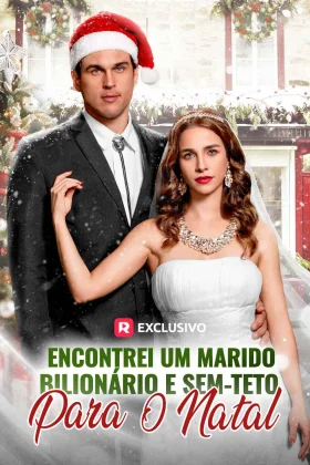 Capa de Encontrei Um Marido Bilionário E Sem-Teto Para o Natal