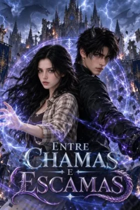 Capa de Entre Chamas e Escamas