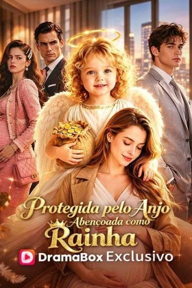 Capa de Protegida pelo Anjo, Abençoada como Rainha (Dublado)